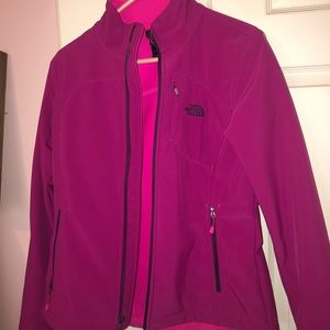 North Face Pink Winter Jacket, High Quality